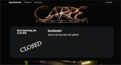 Desktop Screenshot of carpe-noctem-bonn.de