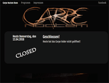 Tablet Screenshot of carpe-noctem-bonn.de